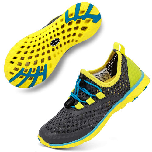 ALEADER Kids Aqua Water Shoes | Walk, Run, Beach, Water, Camp