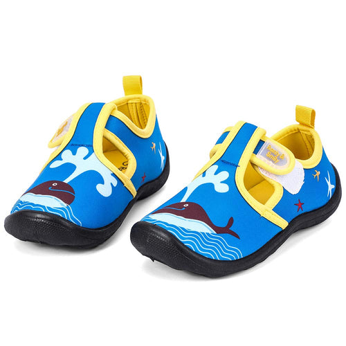 nerteo Boys Girls Cute Aquatic Water Shoes | Rainbow, Dinasour, Unicorn, Shark | Toddler/Little Kid