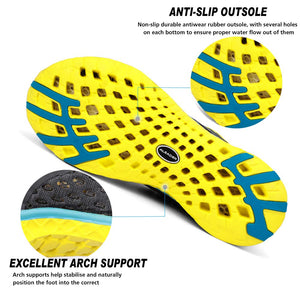 ALEADER Kids Aqua Water Shoes | Walk, Run, Beach, Water, Camp